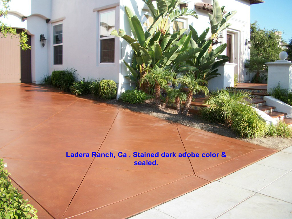 Concrete Stain Contractors Orange County