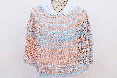 2 - Crochet Imagen Capa o poncho a crochet y ganchillo muy fácil y sencillo por Majovel Crochet