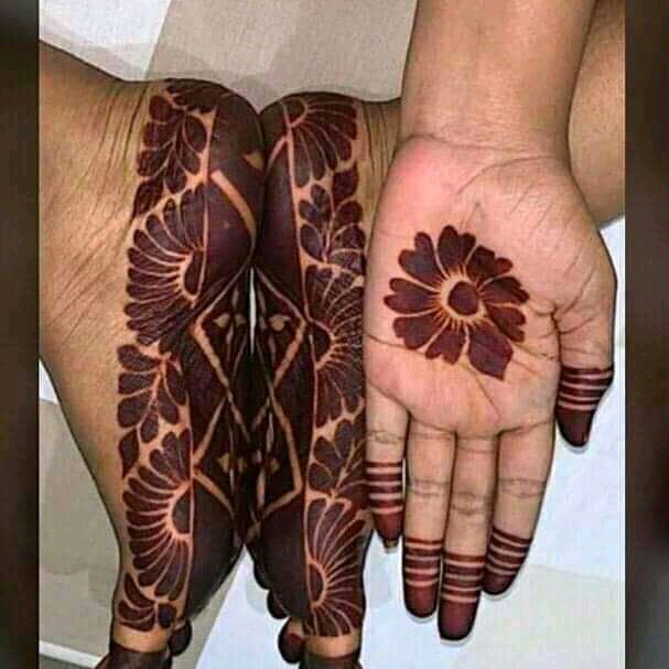 50 Beautiful Henna Designs and sellotape design cutting For the