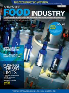 Asia Pacific Food Industry 2014-03 - April & May 2014 | ISSN 0218-2734 | CBR 96 dpi | Mensile | Professionisti | Alimentazione | Bevande | Cibo
Asia Pacific Food Industry is Asia’s leading trade magazine for the food and beverage industry. Established in 1985, APFI is the first BPA-audited magazine and the publication of choice for professionals throughout the industry with its editorial coverage on the latest research, innovative technologies, health and nutrition trends, and market reports.