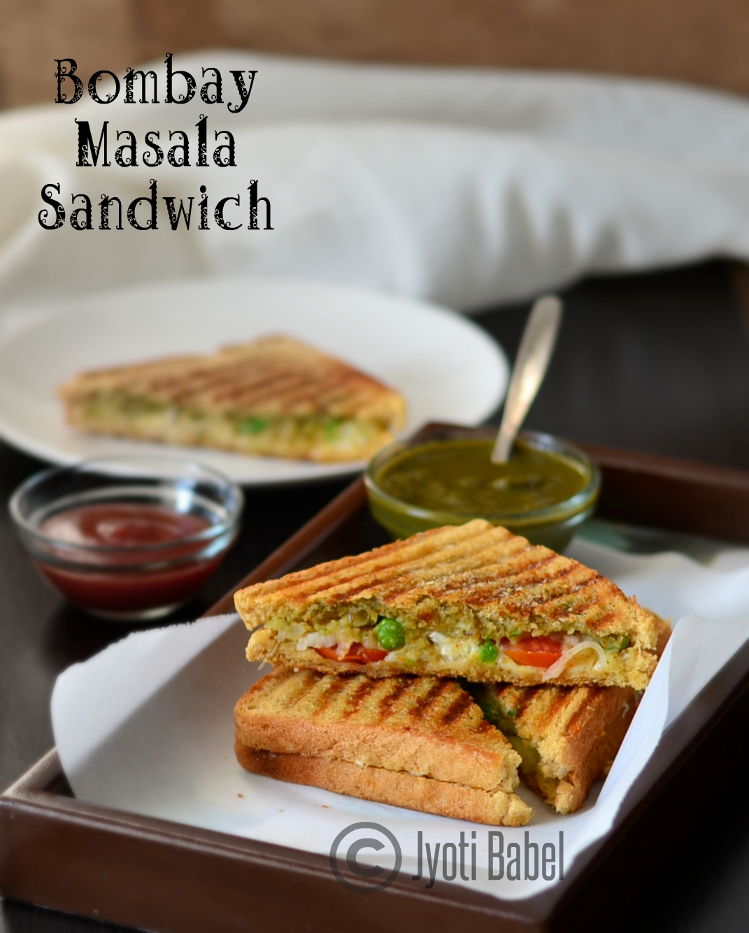 Jyoti's Pages Bombay Masala Sandwich Recipe How to make Bombay
