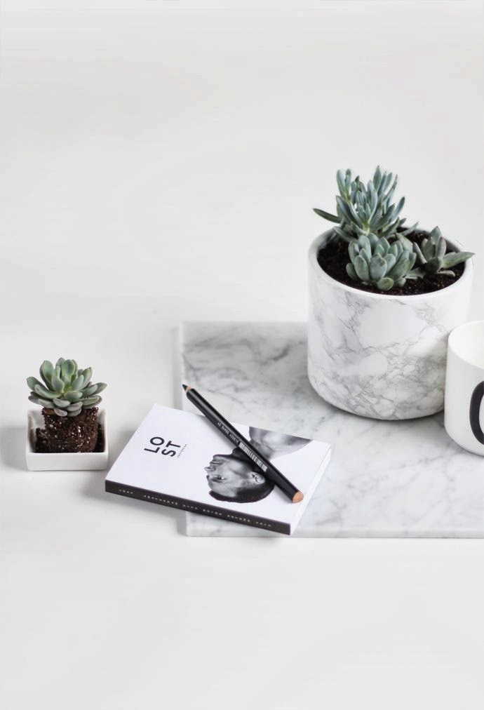 Style Star, DIY Marble Plant Pot and More Daily Inspiration. Cool