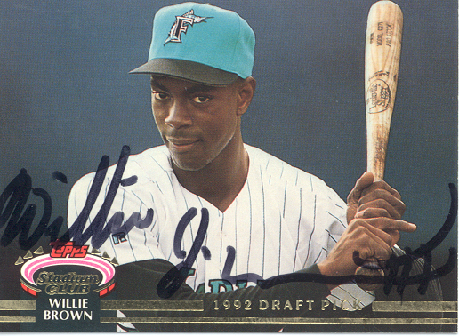 Baseball Cards Come to Life!: Willie Brown on baseball cards