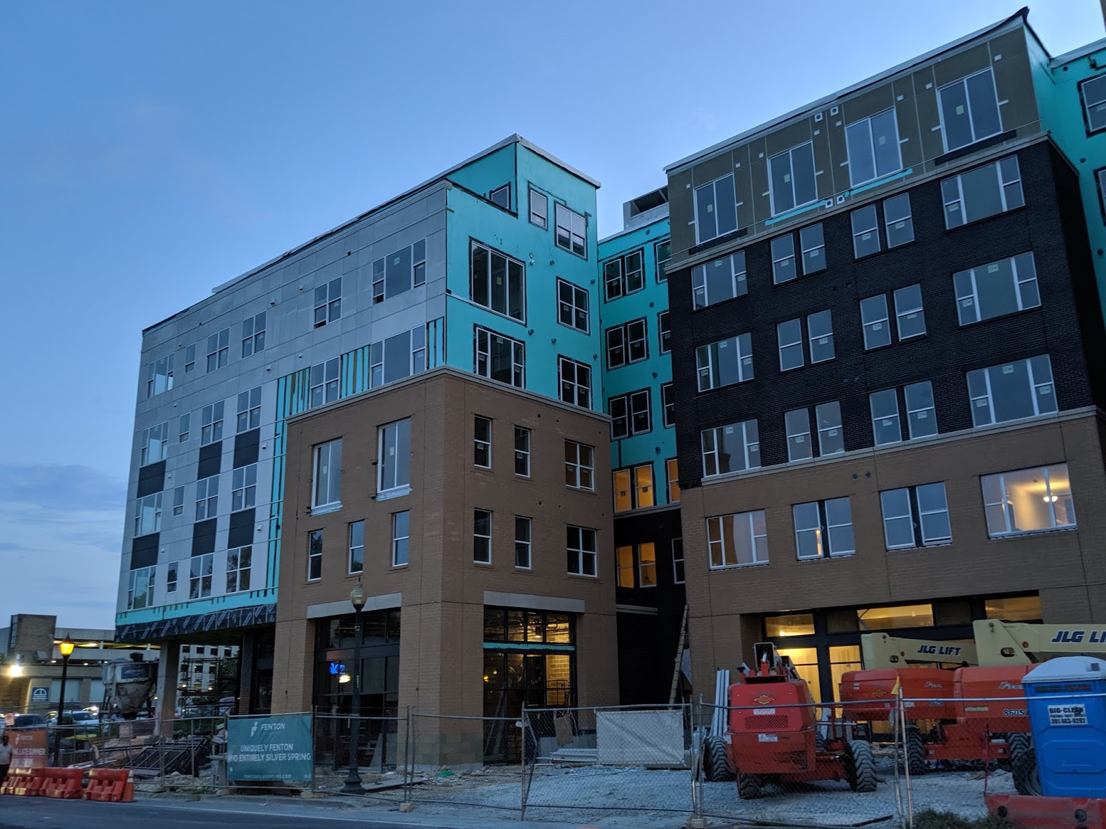 East MoCo Silver Spring construction update Fenton Silver Spring