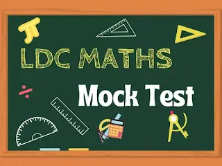 PSC Maths Mock Test Malayalam LDC Special