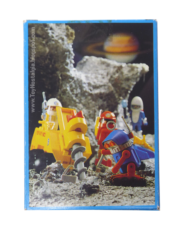 Playmobil PLAYMO SPACE 3318  Androide recolector de muestras dorso caja (Playmobil PLAYMO SPACE)