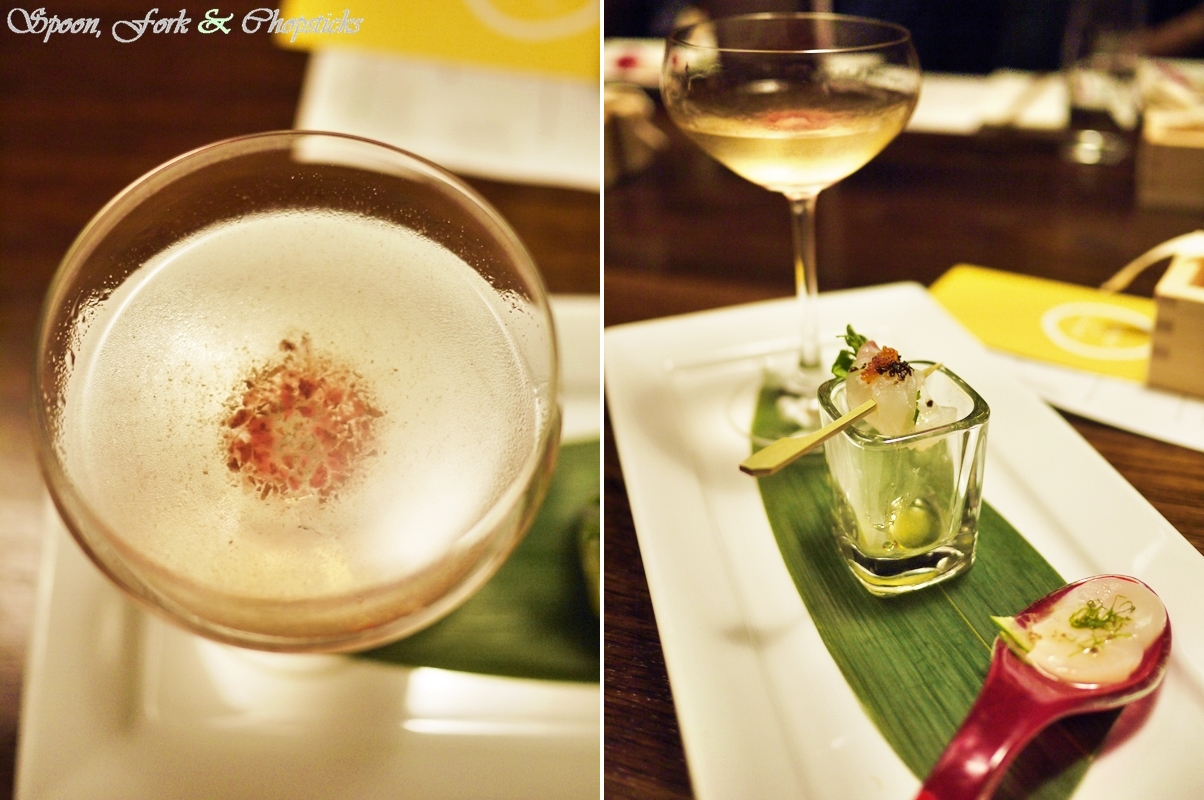 Spoon, fork & Chopsticks: Umami cocktails and canapés at Saké ...
