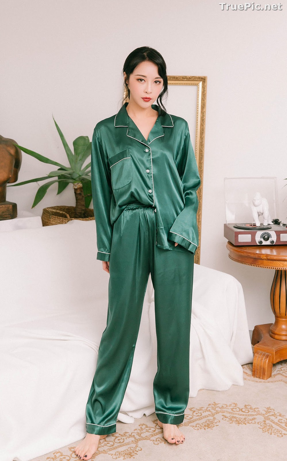 Image Ryu Hyeonju - Korean Fashion Model - Pijama and Lingerie Set - TruePic.net - Picture-14