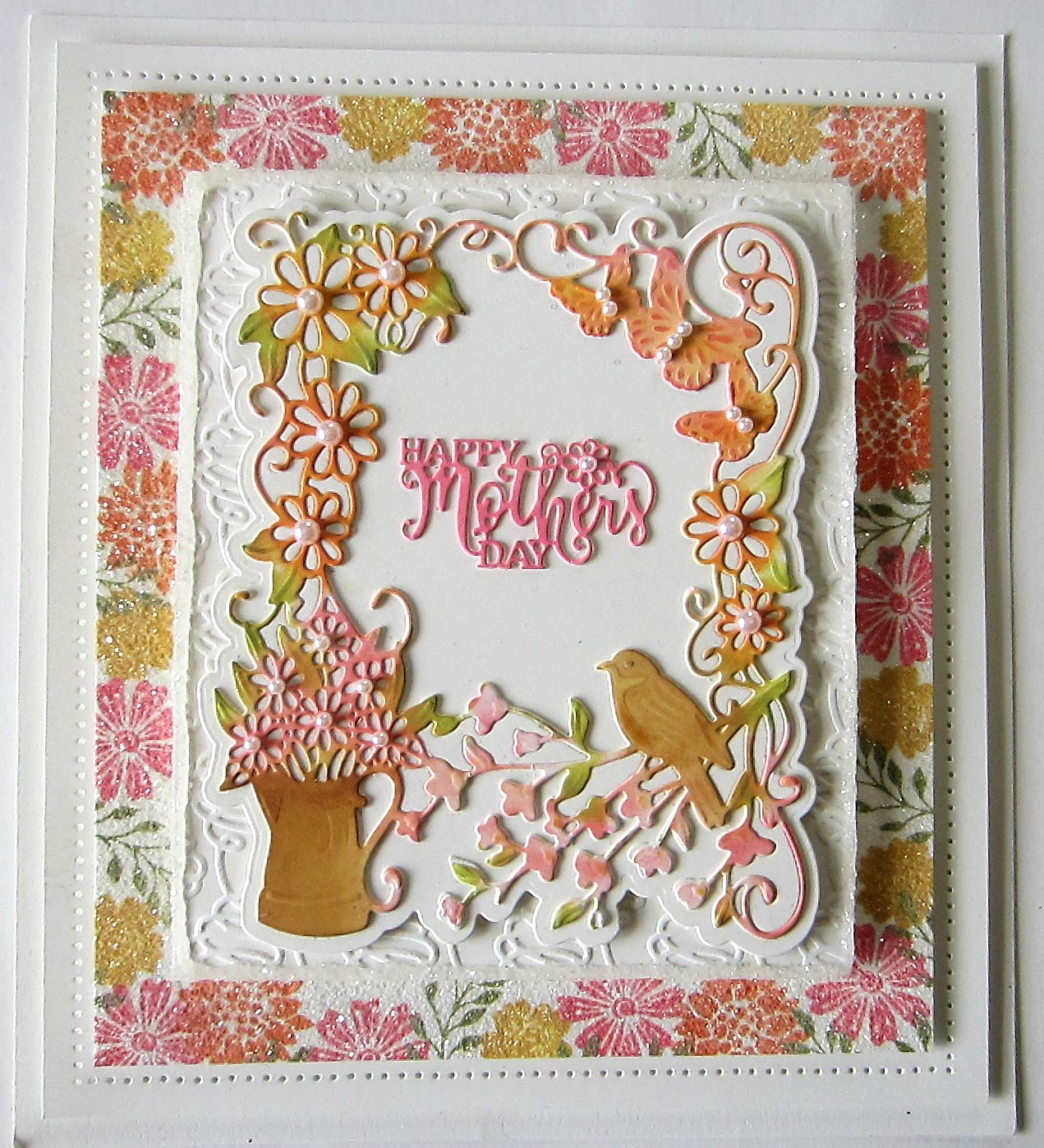 PartiCraft (Participate In Craft): Colourful Spring Card