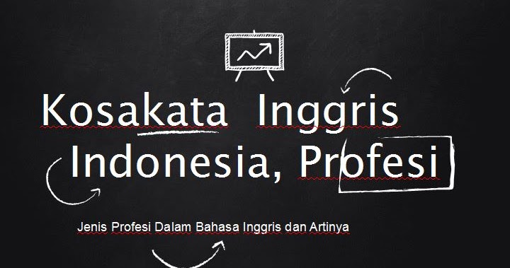 Jenis-Jenis Profesi Dalam Bahasa Inggris - Occupation