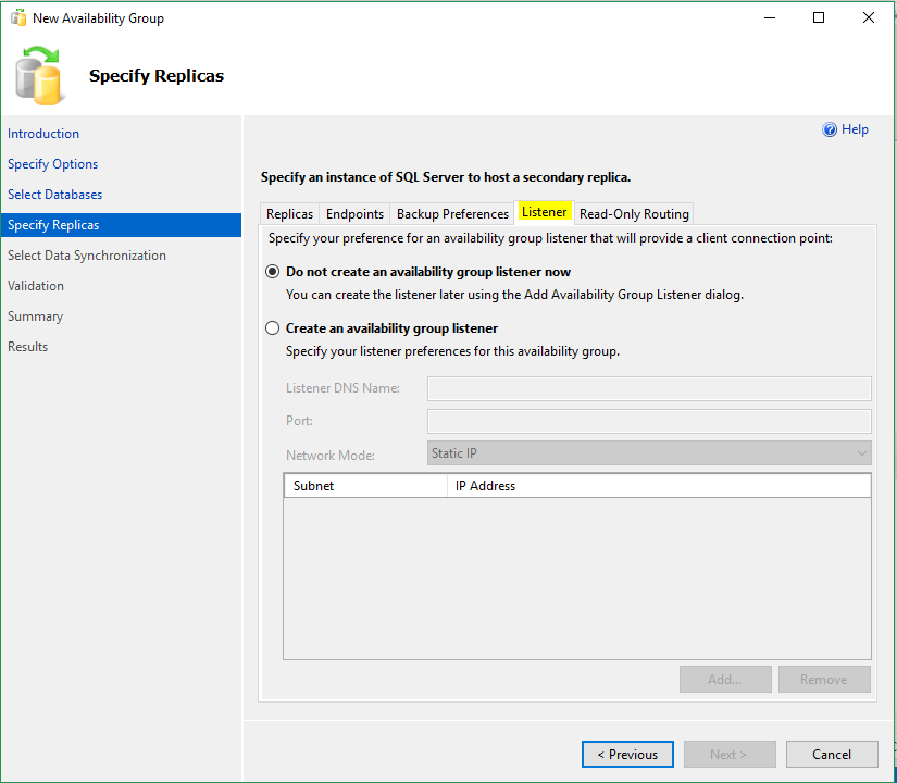SQL Server Always On Availability Group (AG) Listener: step by step ...