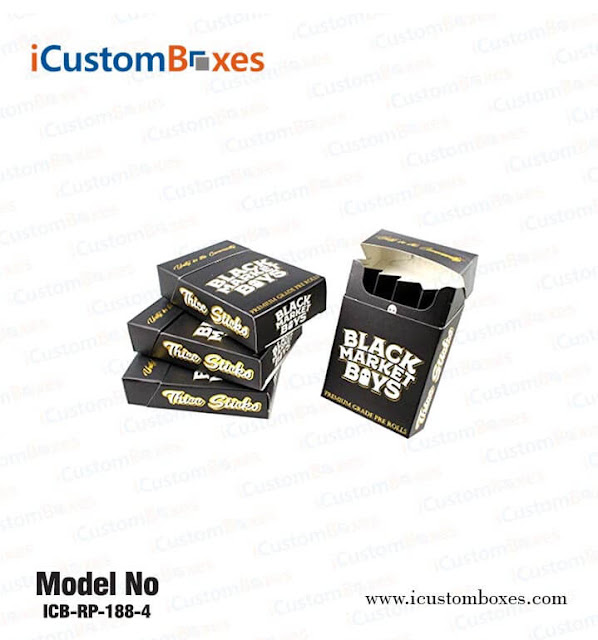 Custom Printed Pre Roll Packaging Box