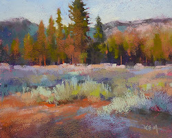 pastel paint trees expressive landscape tutorial paintings demo shrubs margulis karen painting oil pastels drawing artist techniques soft landscapes tree