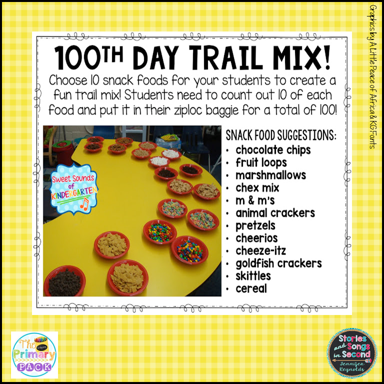 The Primary Pack: HOORAY FOR THE 100TH DAY!