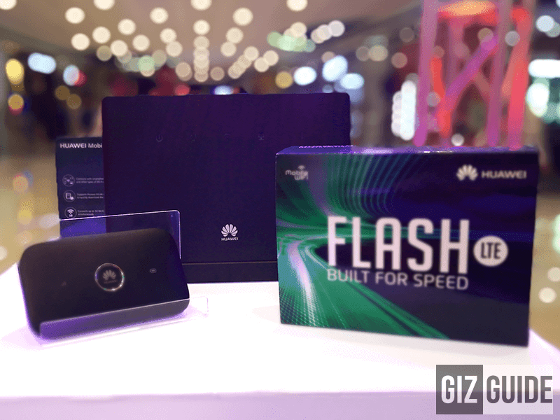 Huawei Launches Flash And Spark Pocket WiFi Devices Together With Lightning LTE CPE Router In The Philippines!