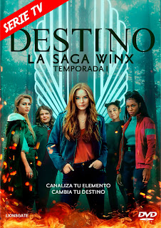DESTINO – LA SAGA WINX – FATE – THE WINX SAGA – TEMPORADA 1 – 2 DISCOS – DVD-5 – DUAL LATINO – 2021 – (VIP)