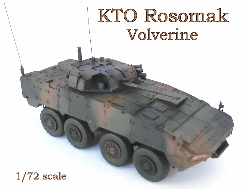 Gulumik Military Models: KTO Rosomak Volverine 1/72 Tololoko - Gallery