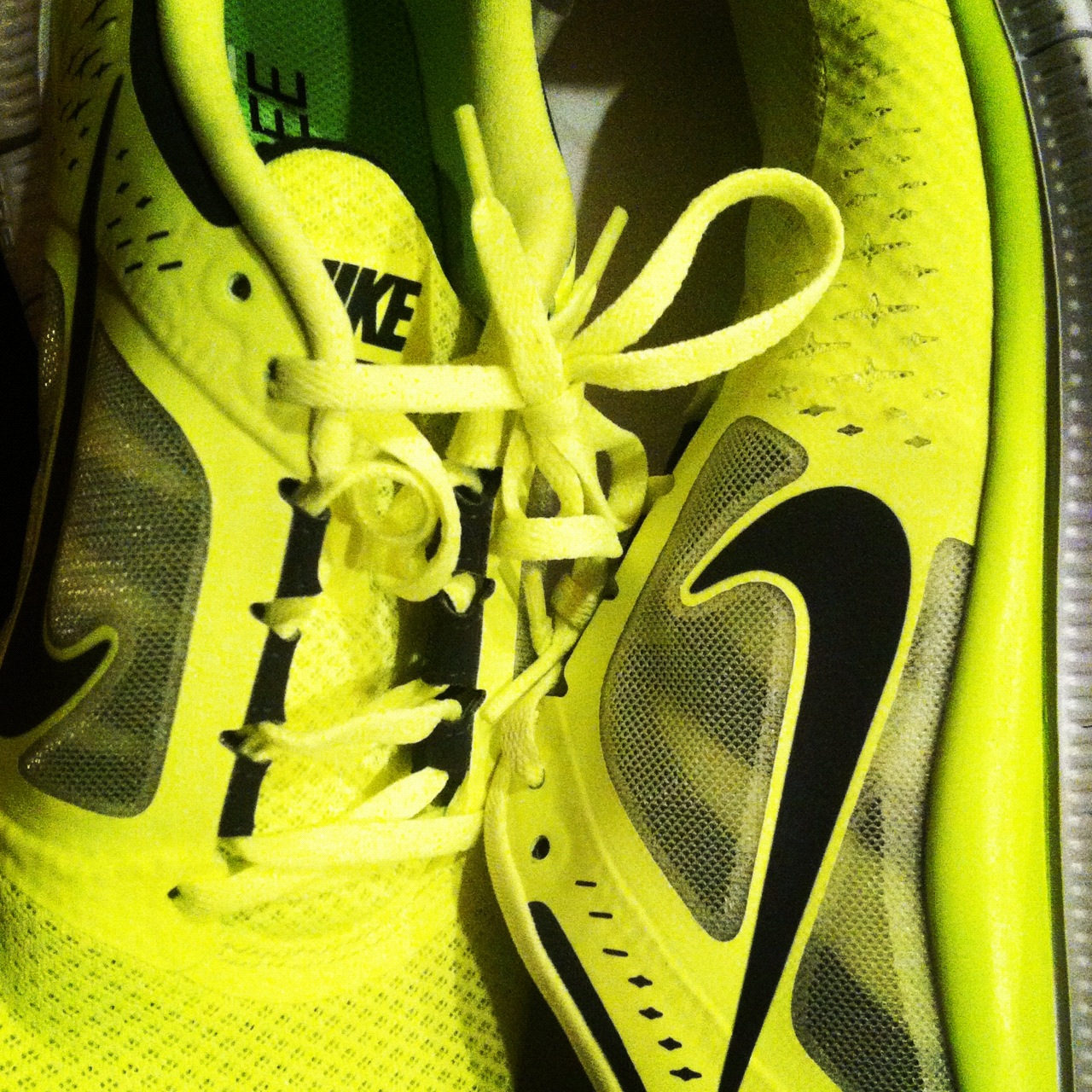 my distant husband highlighter yellow shoes