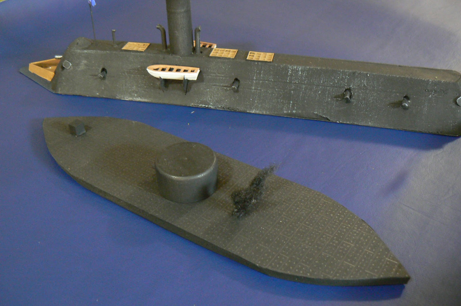 Dots of Paint Monitor and Merrimack