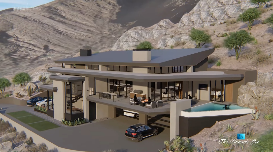 8 Interior Design Photos vs. 5221 E Cheney Dr, Paradise Valley, AZ Luxury Home Tour