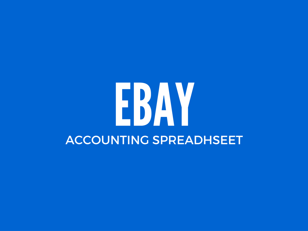 Ebay Bookkeeping Spreadsheet Invoice Template