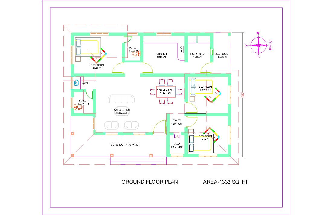 SMALL ECONOMICAL HOMEPLAN