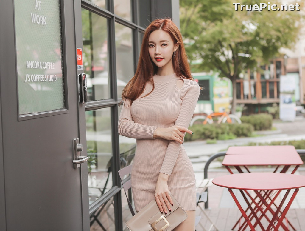 Image Korean Fashion Model – Hyemi – Office Dress Collection #3 - TruePic.net - Picture-24
