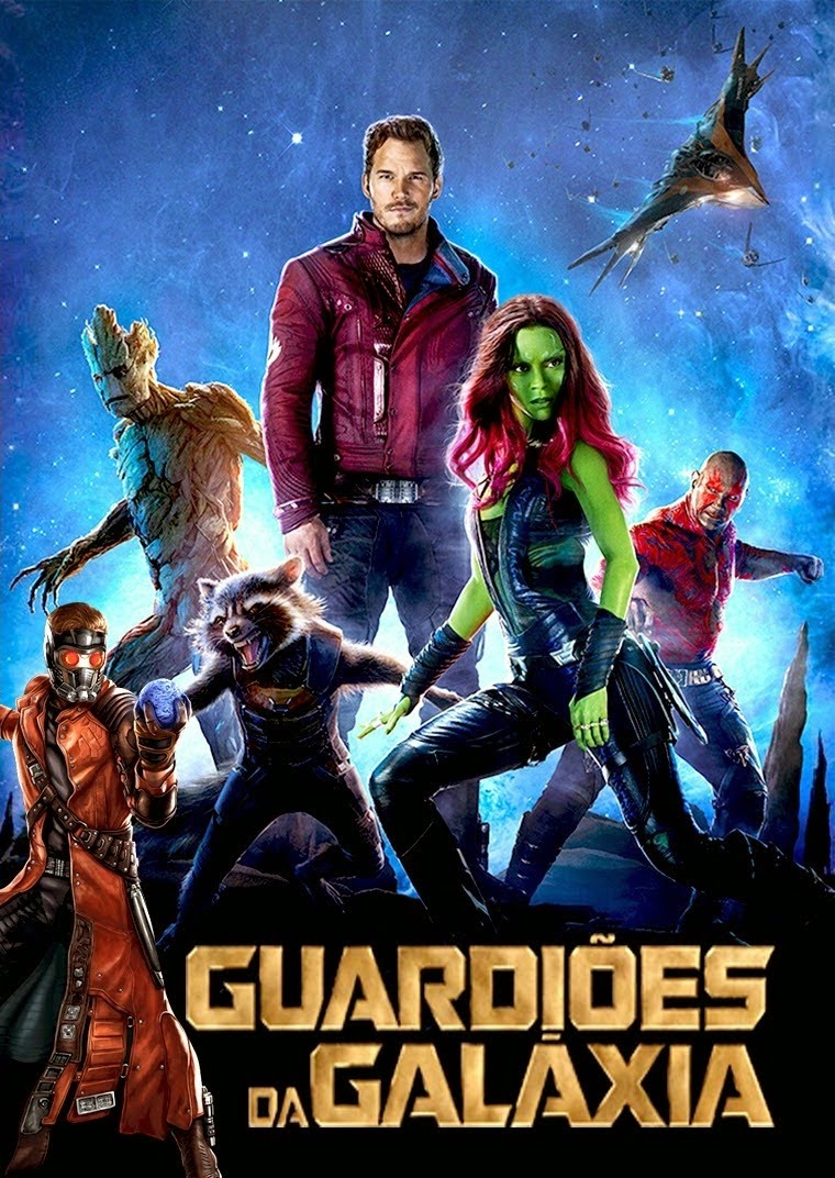 Guardiões da Galáxia DVDR CINEMA EM