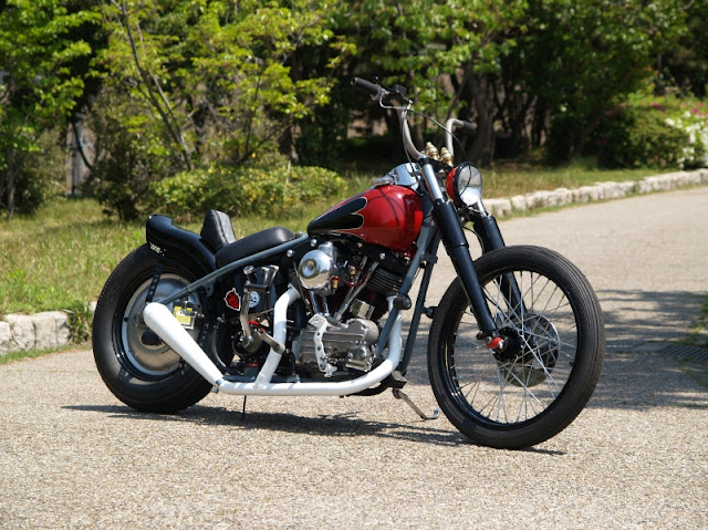 Harley Davidson Shovelhead By Motobluez Hell Kustom