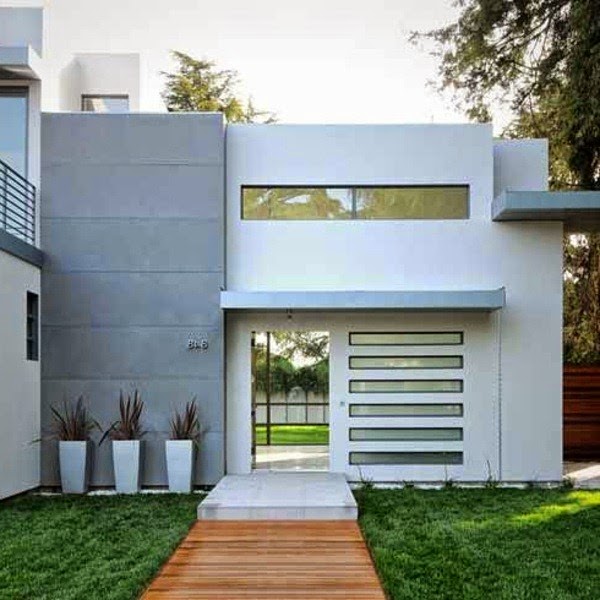 Gray facade? Yes, this is a very good choice!