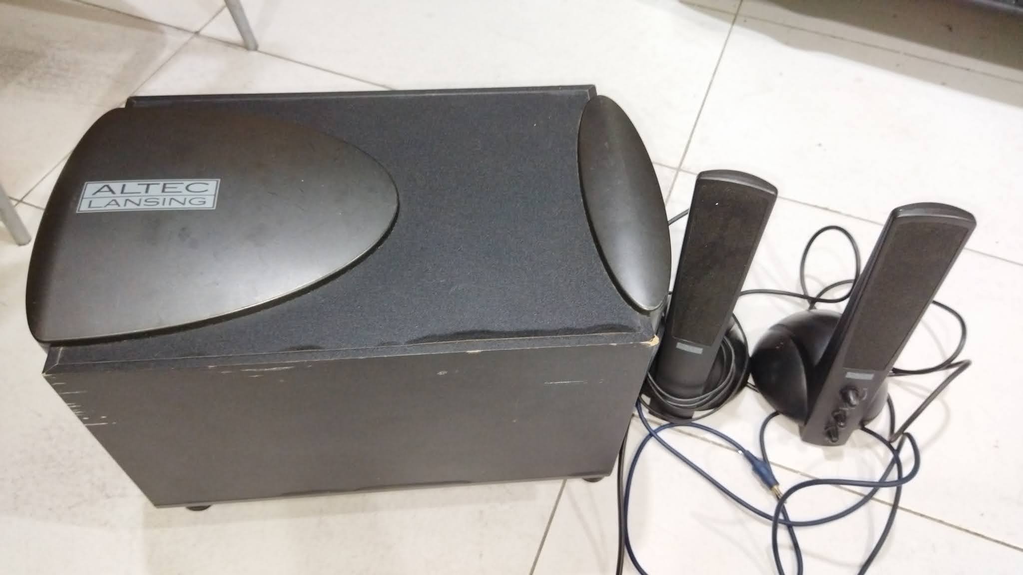 Life Begins at Forty ALTEC LANSING ATP3 speaker repair