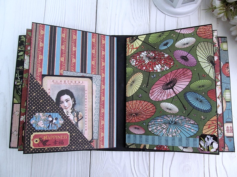 Kalalayaa's Art Stuido Graphic 45 Bird song scrapbook album