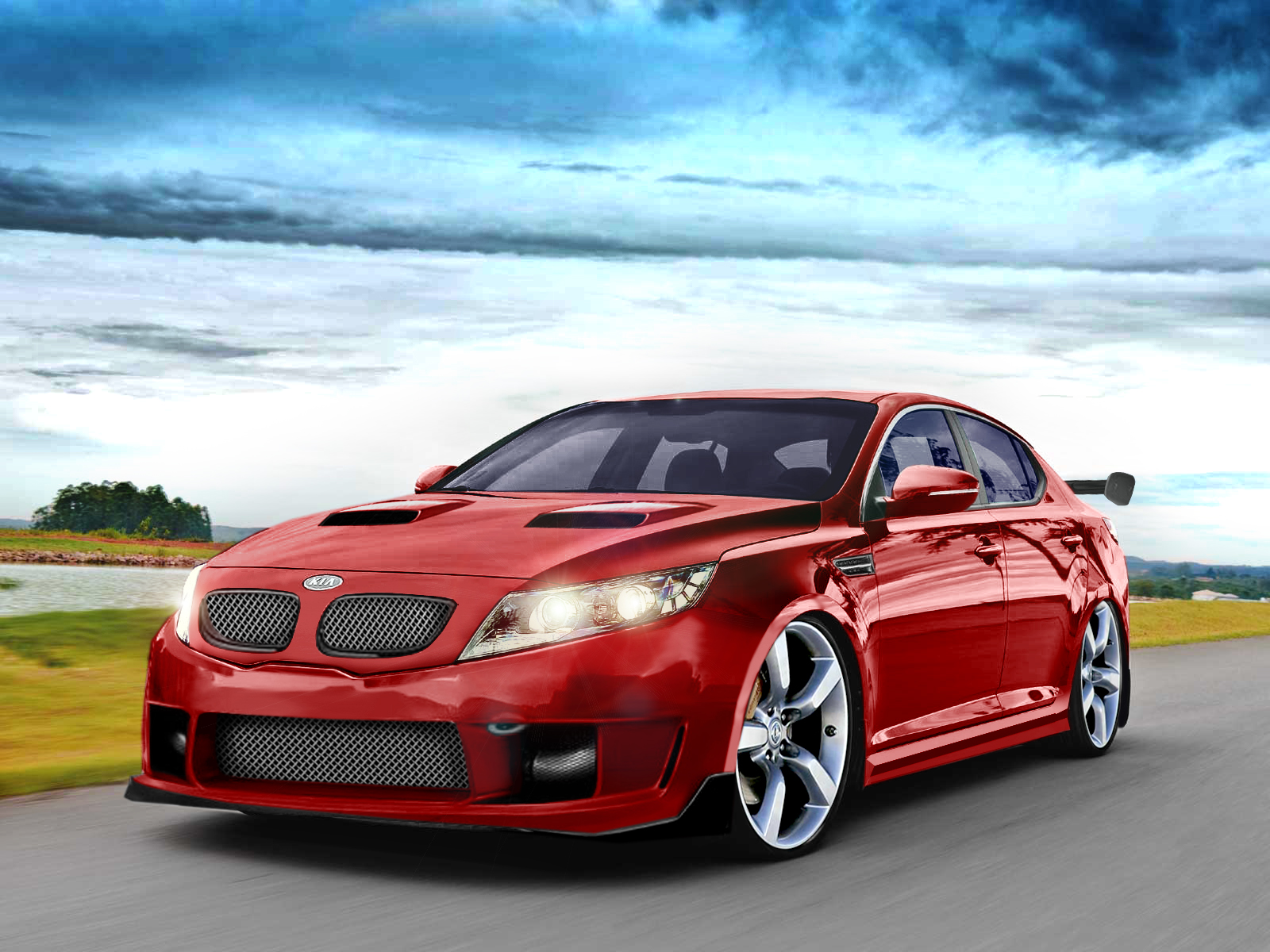 Tuning Kia Optima By Luiz V.T. Virtual Vegas