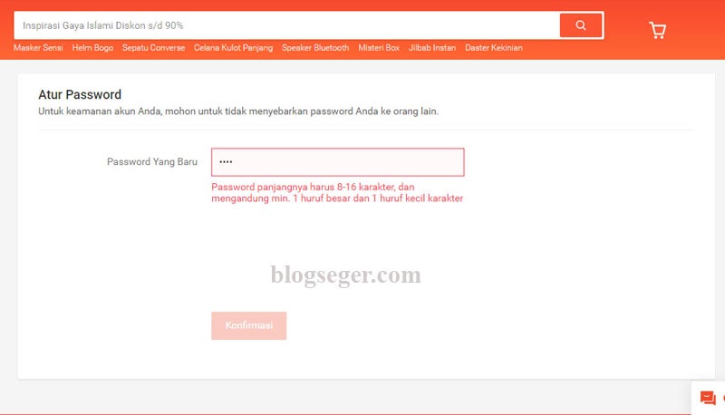 Contoh Karekter Bagi Kata Laluan