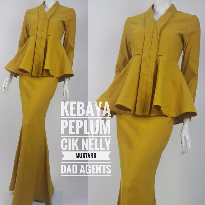 baju kebaya peplum