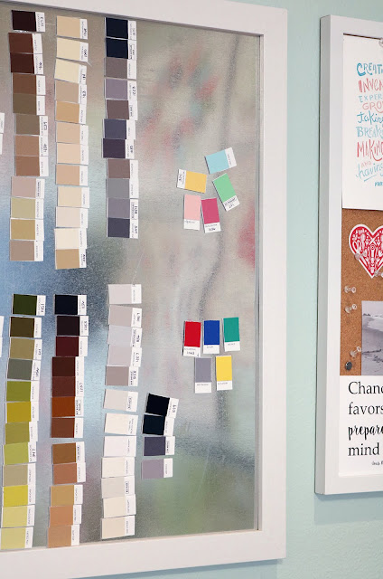 How to make a Kona color board by Andy of A Bright Corner