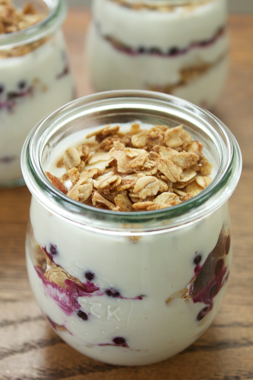 A Less Processed Life: What's For Breakfast: Make Ahead Yogurt Parfaits
