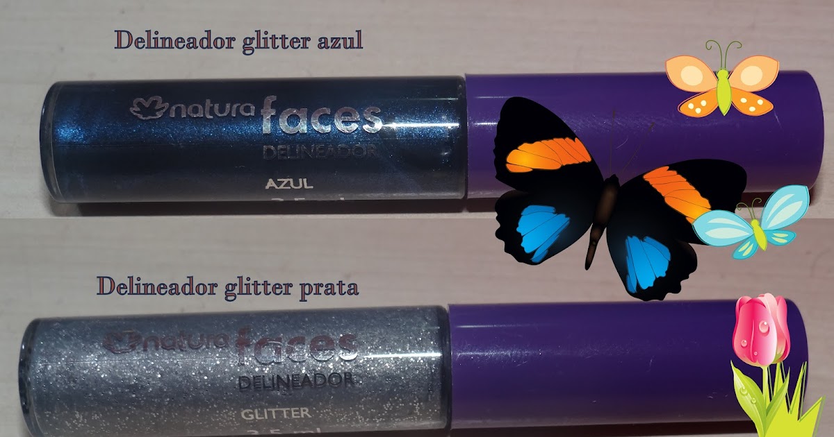 Nice Rocha Delineador glitter Natura Face