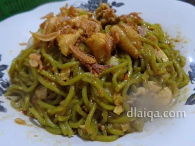 Mie Goreng Hijau ala Rika