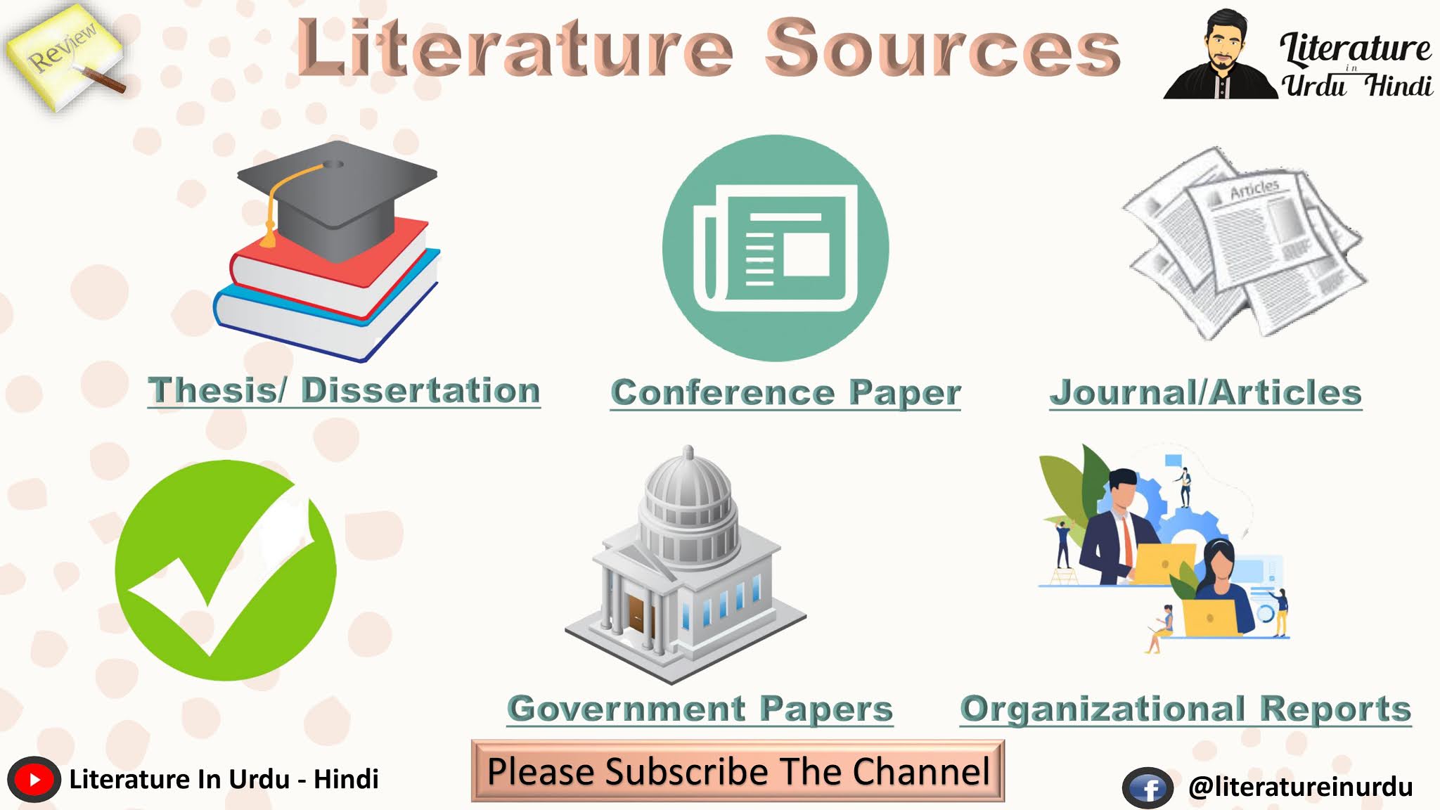 meaning of literature review in urdu