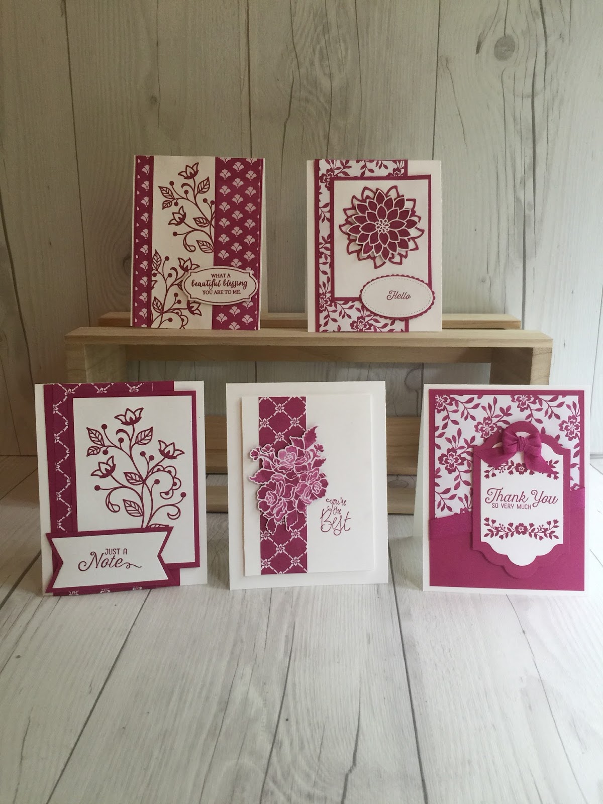 Fresh Florals Card Collection Stamped Sophisticates