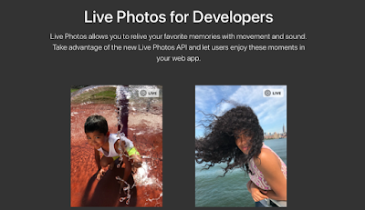 Apple Releases JavaScript API for Live Photos