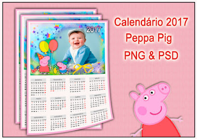Calendarios personalizados Pepa Pig 2017: ¡Imprime tus fotos! Calendarios personalizados Pepa Pig 2017: ¡Imprime tus fotos!