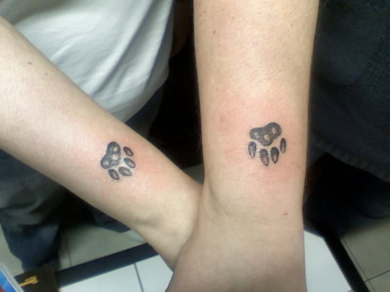 My Tattoo Designs: Cat Footprint Tattoo