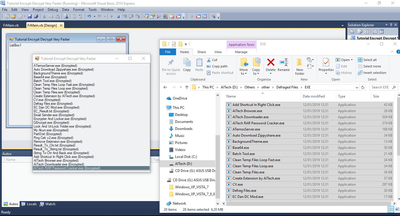 ULTRA Fast Encrypt and Decrypt Files without stuck using multi