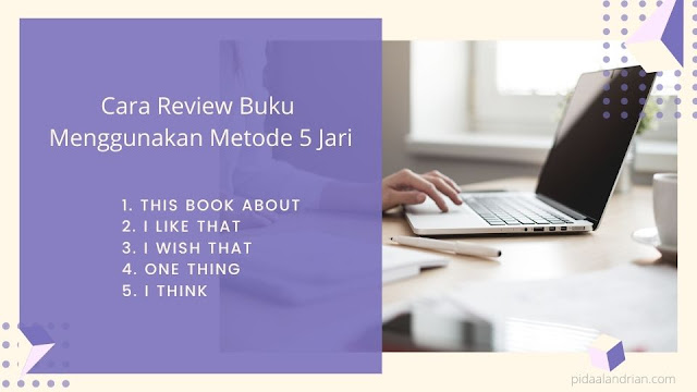 Review buku dengan cara 5 jari