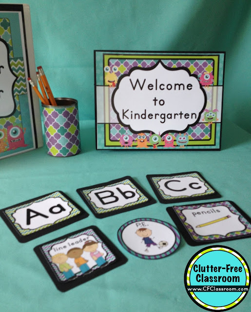 Monsters Themed Classroom Ideas Printable Classroom