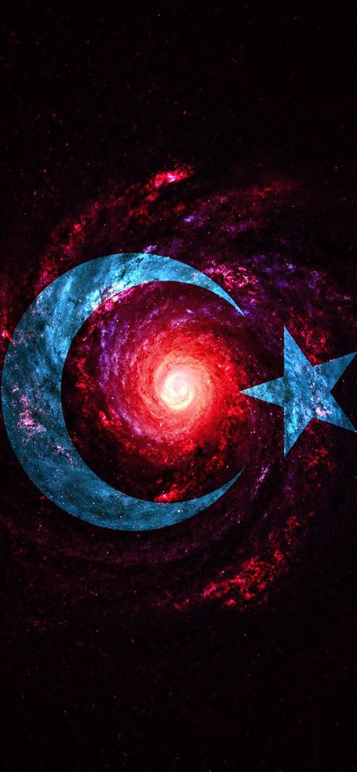 iPhone 12 Pro Max Türk Bayrağı Duvar Kağıdı Resimleri İndir
