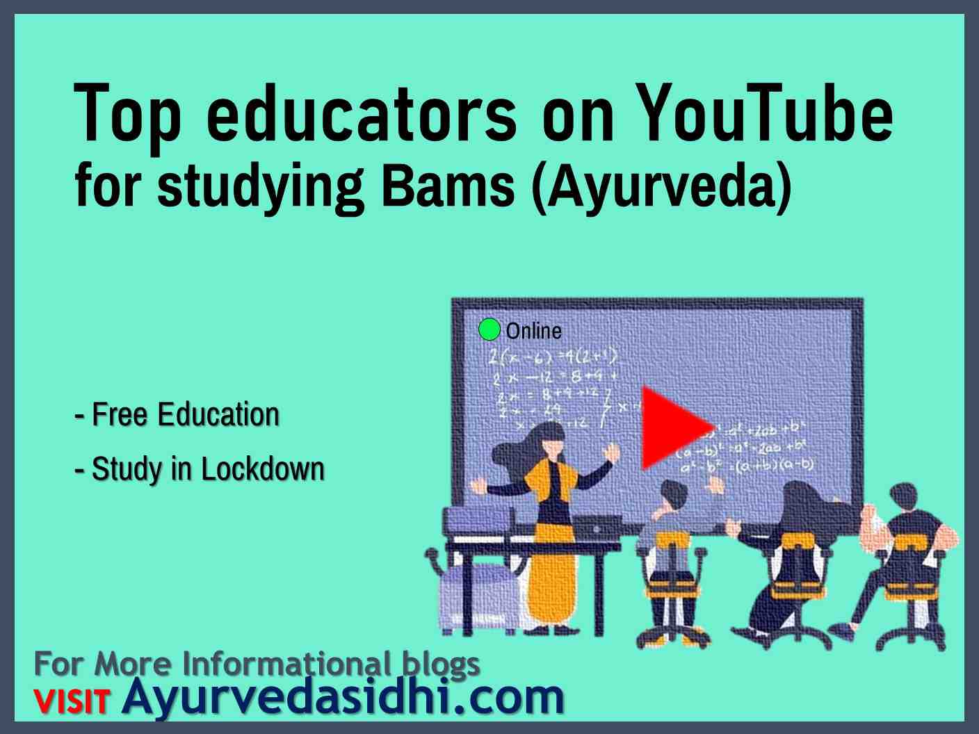 Best Ayurveda Educational YouTube Channel for Bams Students AyurvedaSidhi