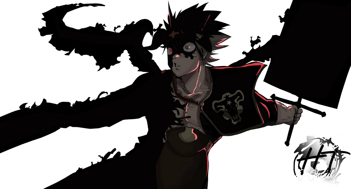 Asta (Black Clover) Render by D4rkawaii